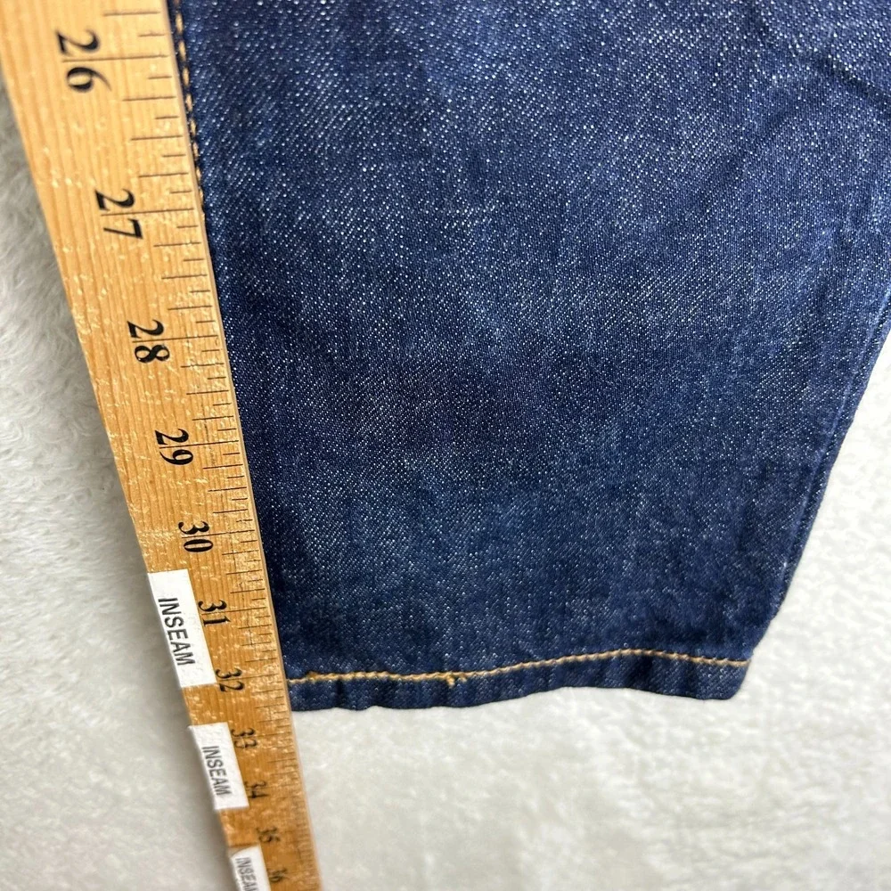 Levi's 511 Straight Slim Fit Jeans Mens 30x32 Indigo Blue Denim Low Rise Outdoor